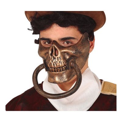 Döskalle Steampunk Halvmask - One size