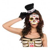 Day of the Dead Dam Halvmask - One size