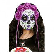 Day of the Dead Mask Lila - One size