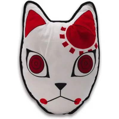 Demon Slayer - Anime Kuddar - Fox Mask - för  flerfärgad