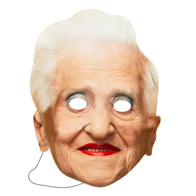 Designa Din Egen Pappmask - 4-pack