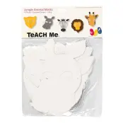 DIY Djungelmasker - 16-pack