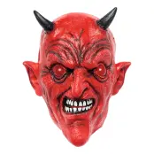 Djävul Latexmask - One size