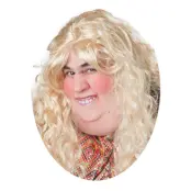 Dubbelhaka Kvinna Halvmask