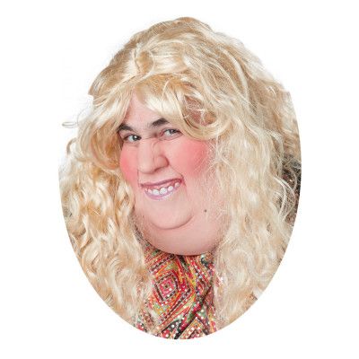 Dubbelhaka Kvinna Halvmask