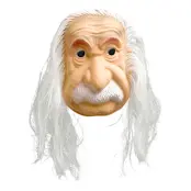Einstein Mask med Hår - One size