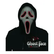 El Wire Scream LED Mask - One size