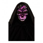 El Wire Skull Man LED Mask - One size