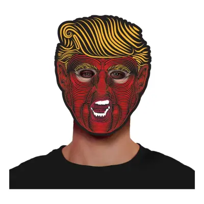 Elektronisk LED Mask Trump - One size