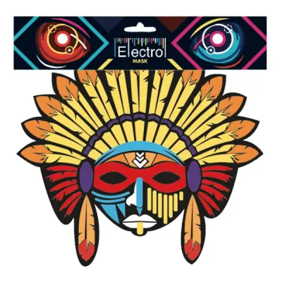Elektronisk Mask Indian - One size