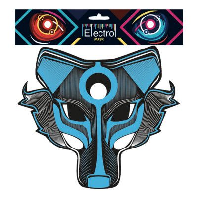Elektronisk Mask Varg - One size