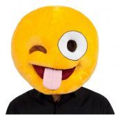 Emoji Crazy Face Mask - One size