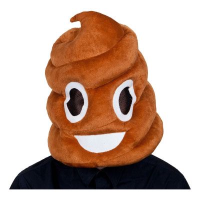 Emoji Pile of Poo Mask - One size