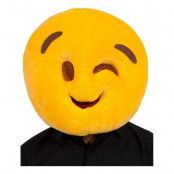Emoji Wink Face Mask - One size