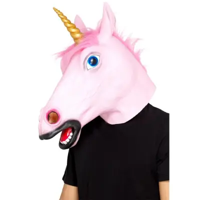 Enhörningshuvud Mask