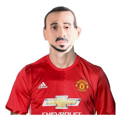 Fotbollsspelare Mask - One size