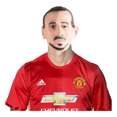 Fotbollsspelare Mask - One size