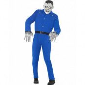 Franken Monster - Komplett Kostym m/Mask - Strl M