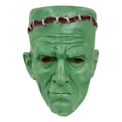 Frankensteins Monster Mask Grön - One size