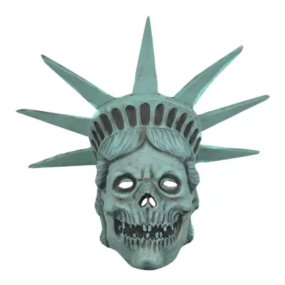 Frihetsgudinnan Döskalle Mask - One size