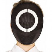 Gamer Mask Circle - Squid Game Inspirerad Mask för Barn