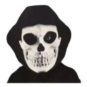 Gigantisk Döskalle med Huva Mask - One size
