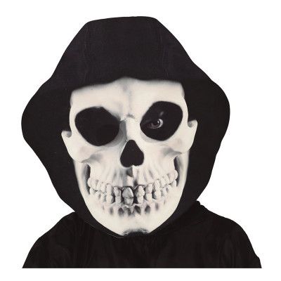 Gigantisk Döskalle med Huva Mask - One size