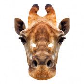 Giraff Pappmask