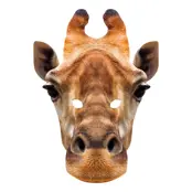 Giraff Pappmask