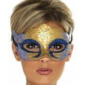 Golden Harlequin Mask