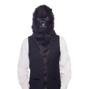 Gorilla Mask med Rörande Mun