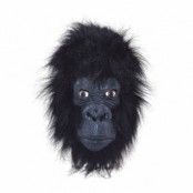Gorilla Mask Svart - One size