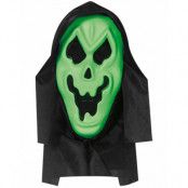 Grönt Spöke - Mask med Huva