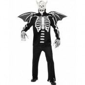 Gravens Demon - Komplett Kostym med Mask - Strl M