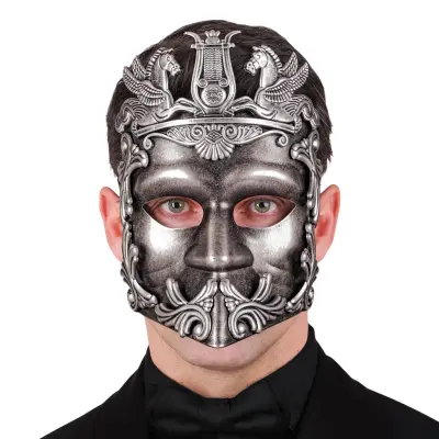 Grekisk Mask Silver - One size