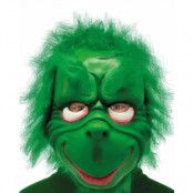 Grinchen / The Grinch Inspirerad Heldäckande Mask med Hår