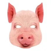Gris Pappmask
