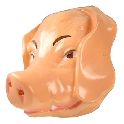 Gris Plastmask - One size