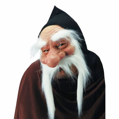 Guldgrävare Mask Vit