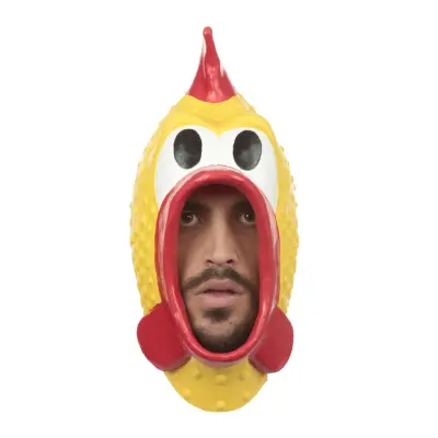 Gummikyckling Mask - One size