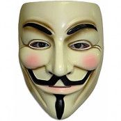 Guy Fawkes - Licensierad V för Vendetta Mask