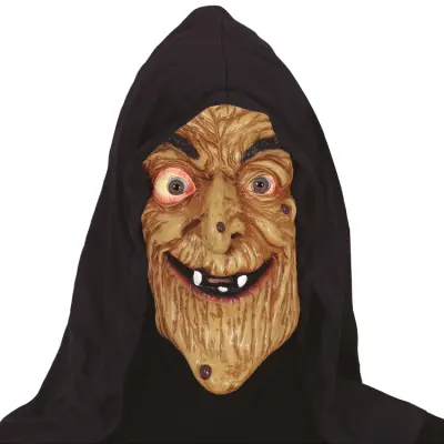 Häxmask Med Huva
