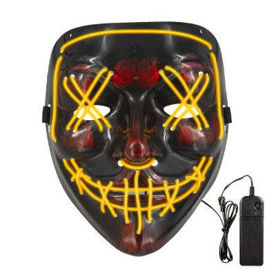 Halloween LED Mask Gul