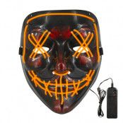 Halloween LED Mask Orange