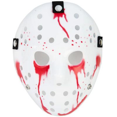 Halloweenmask Fredag Den 13:e 26x22cm