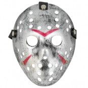 Halloweenmask Fredag ​​den 13:e Silver 20x24,5cm