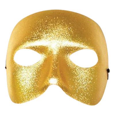 Halvmask - Guld