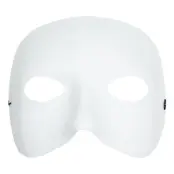 Halvmask - Vit