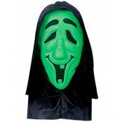 Happy Ghost - grön mask med huva