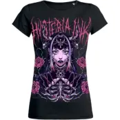 Hysteria Ink - Anime T-shirt - Corredor Mask Girlie Tee - XS XXL - för Dam - svart
